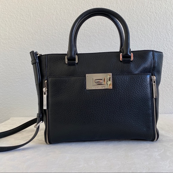 Michael Kors black Sloan Leather Tote - Picture 4 of 9